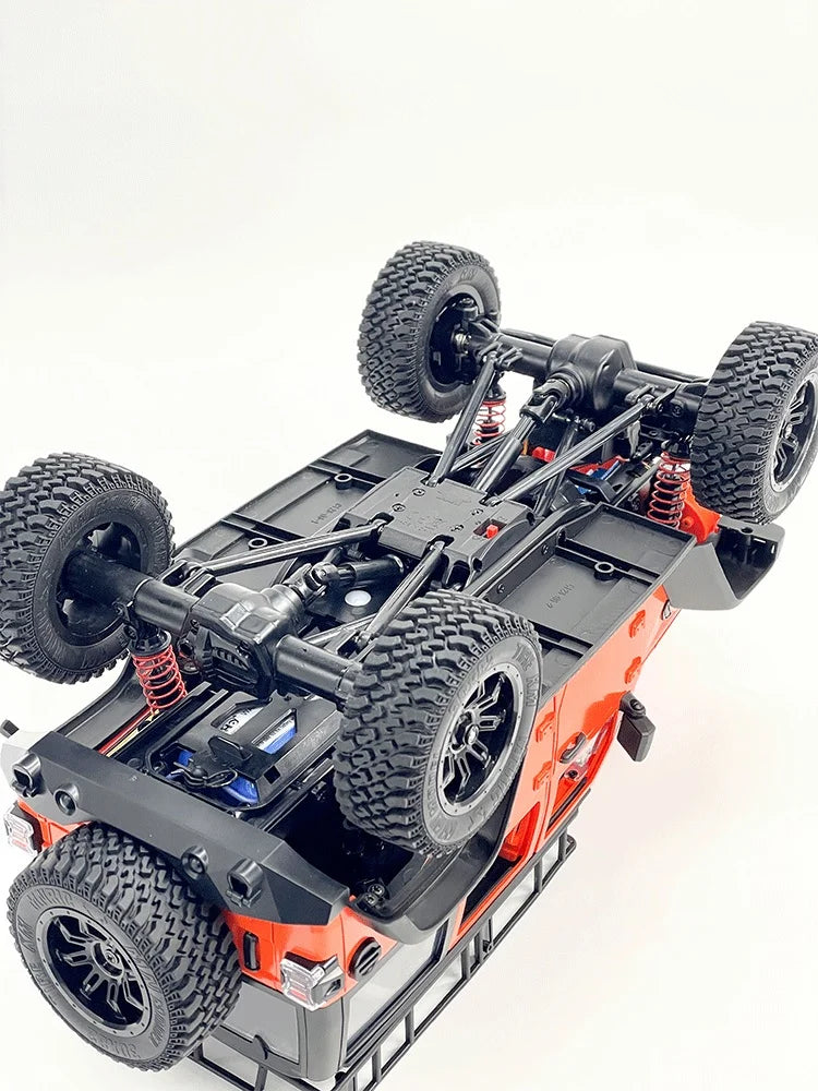 MN128 1/12 RC coche 4WD Jeep modelo 2,4G Control remoto luz LED 4X4 todoterreno 4WD escalada RC