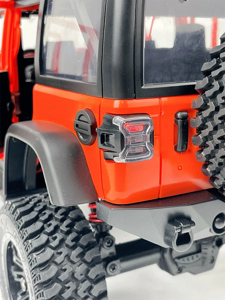 MN128 1/12 RC coche 4WD Jeep modelo 2,4G Control remoto luz LED 4X4 todoterreno 4WD escalada RC