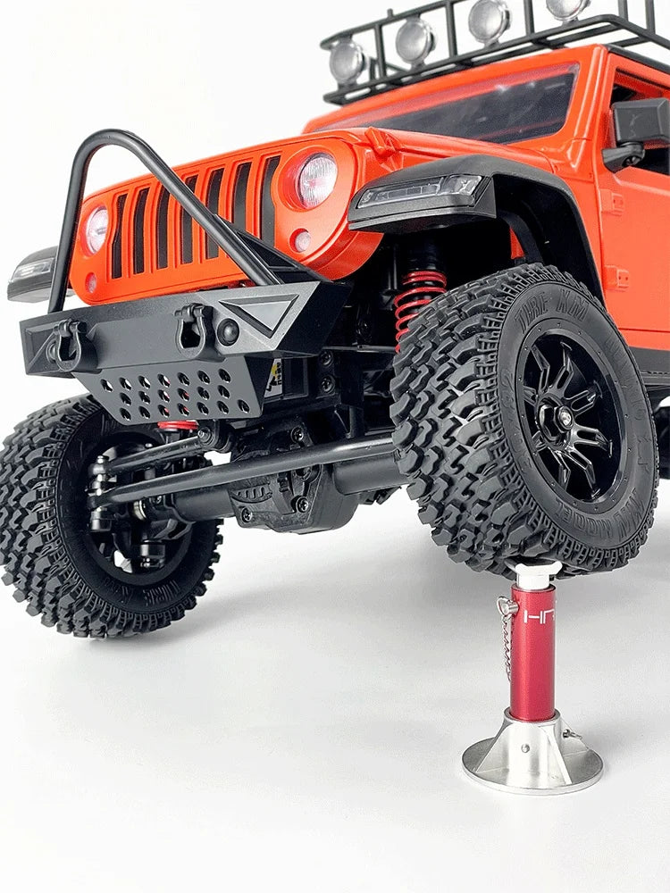 MN128 1/12 RC coche 4WD Jeep modelo 2,4G Control remoto luz LED 4X4 todoterreno 4WD escalada RC