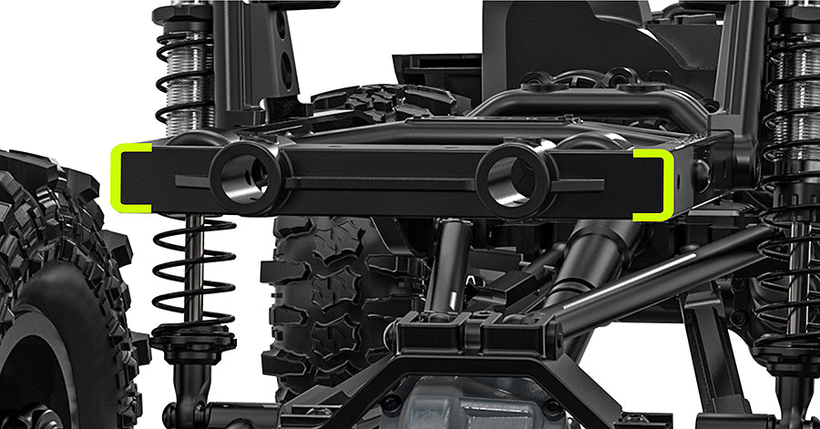 Kit GMADE 1/10 GS02 KOMODO DOBLE CABINA TS