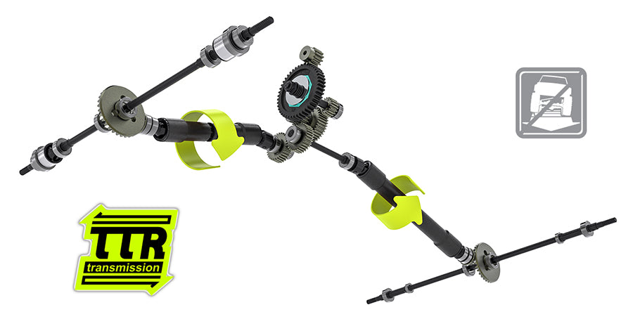 Kit GMADE 1/10 GS02 KOMODO DOBLE CABINA TS